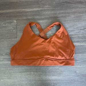 Fabletics Rust Sports bra